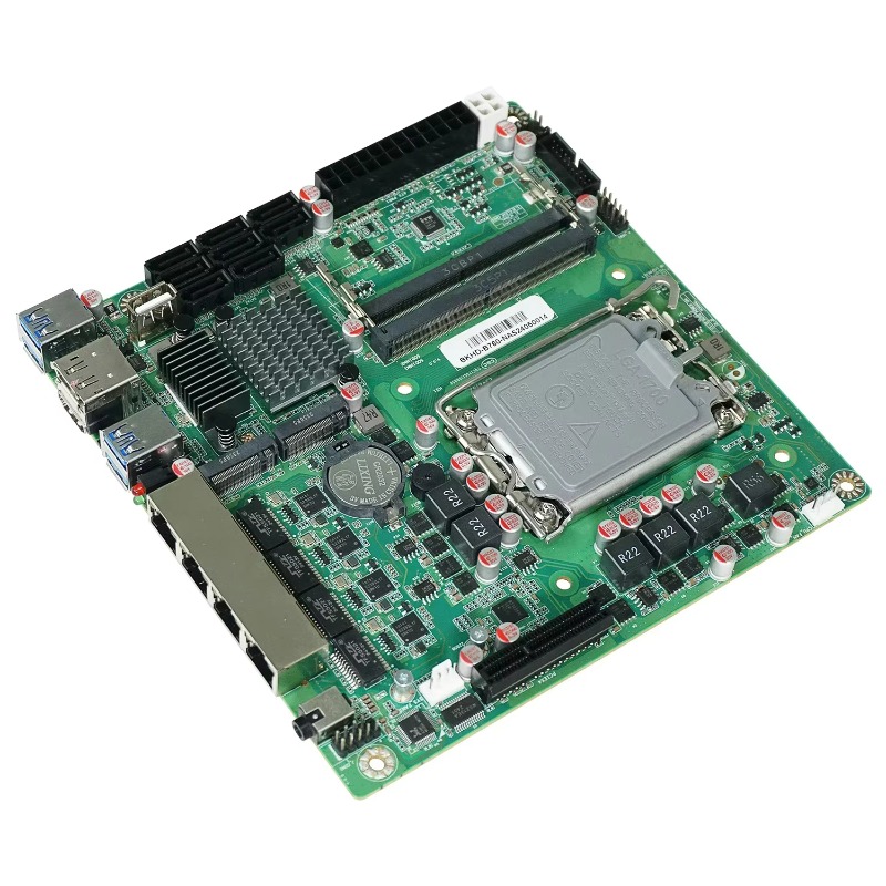 Lga 1700 Ddr5 Itx Motherboard - Topton Q670 B760 8 Yuvalı 4*2.5G