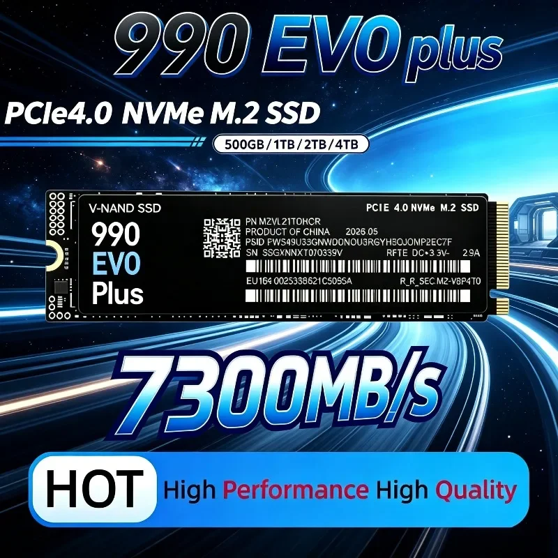 M.2 Nvme 4Tb Pcie 4.0 Ssd - YENİ 990 EVO Plus M.2 2280