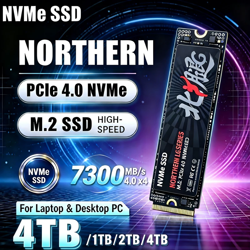 M.2 Nvme 4Tb Pcie 4.0 Ssd - Yüksek Hızlı 7300 MB/s, Orijinal BTXL