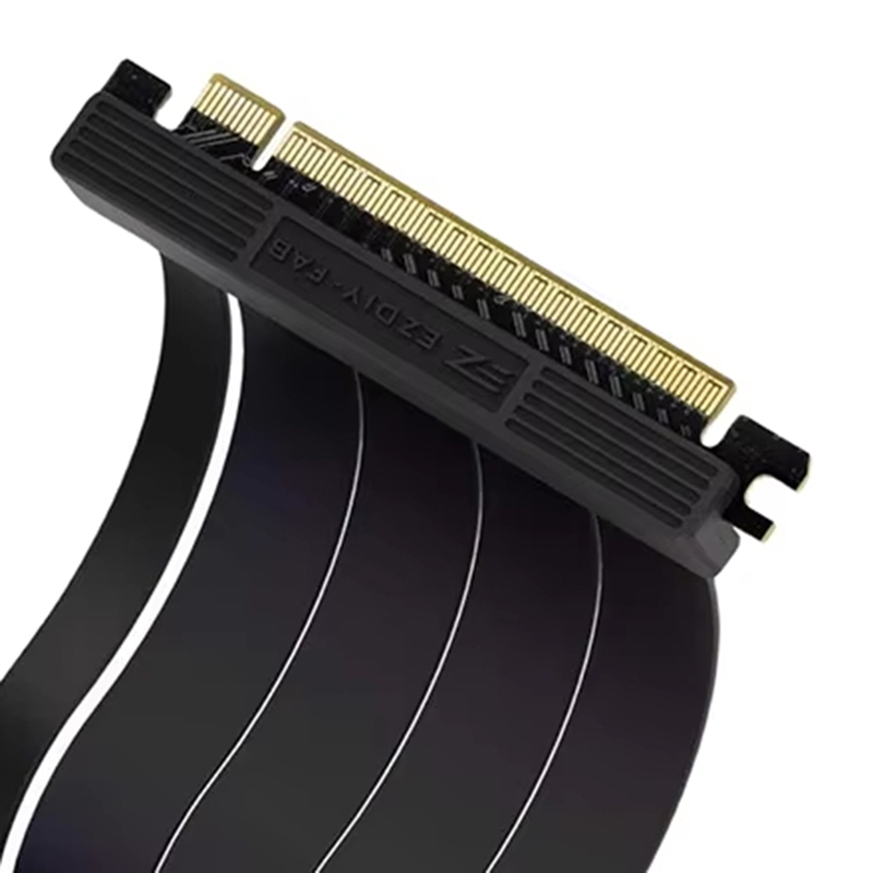 ● PCI-E 4.0 X16 yükseltici kab - Pcie 4.0 X16 Riser Cable 90 Degree incelemesi ve fiyatı
