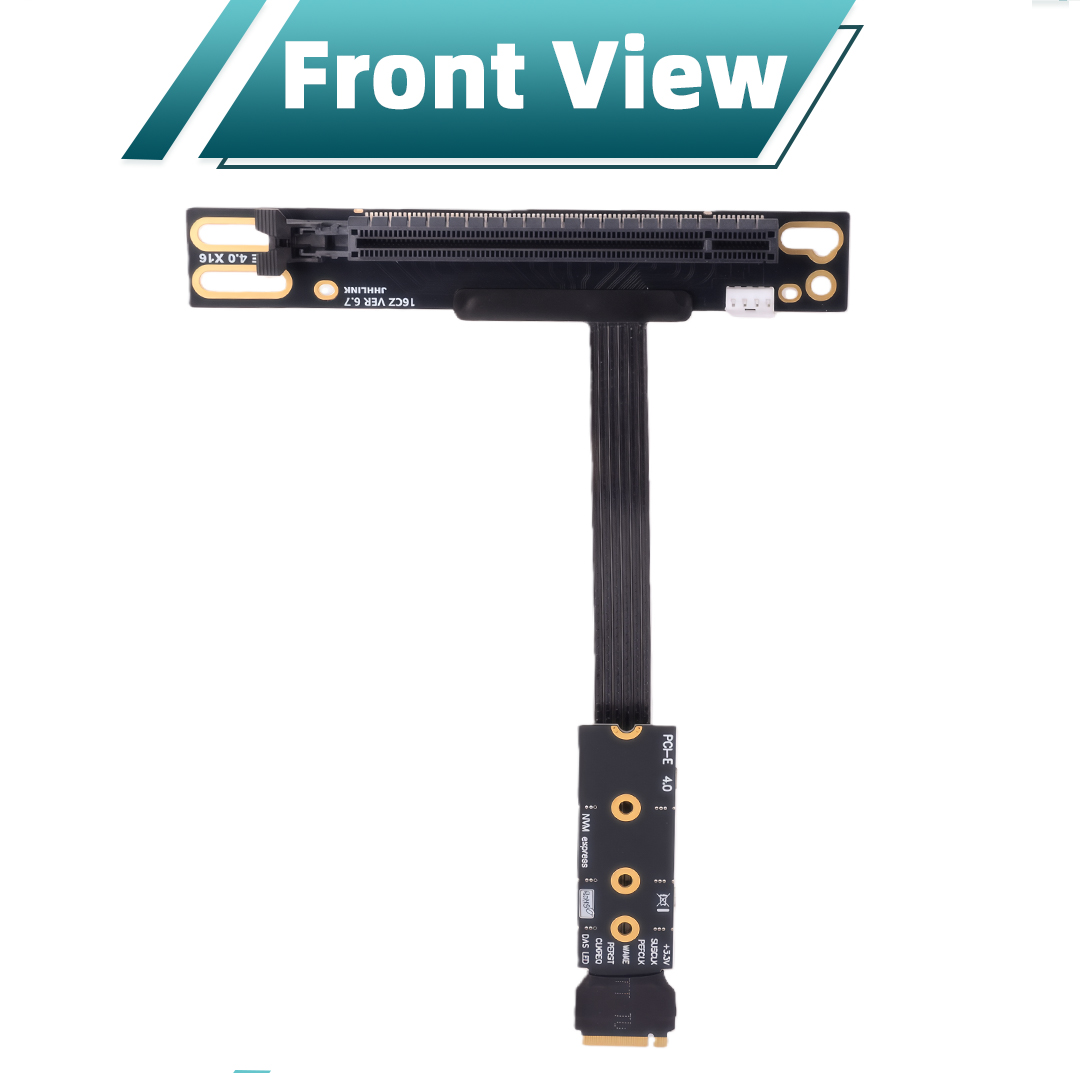 M.2 NVMe - PCIe 4.0 x16 Riser  - Pcie 4.0 X16 Riser Cable 90 Degree incelemesi ve fiyatı