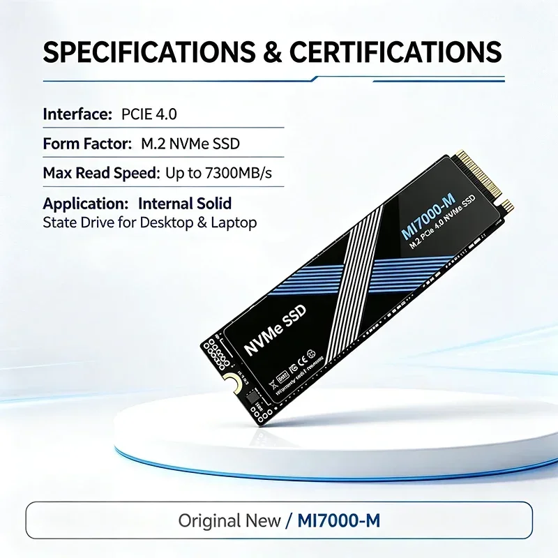 PCIe 4.0 MI7000-M NVMe M.2 SSD - M.2 Nvme 4Tb Pcie 4.0 Ssd incelemesi ve fiyatı