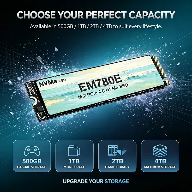 EM780E NVMe PCIe 4.0 M.2 SSD 5 - M.2 Nvme 4Tb Pcie 4.0 Ssd incelemesi ve fiyatı