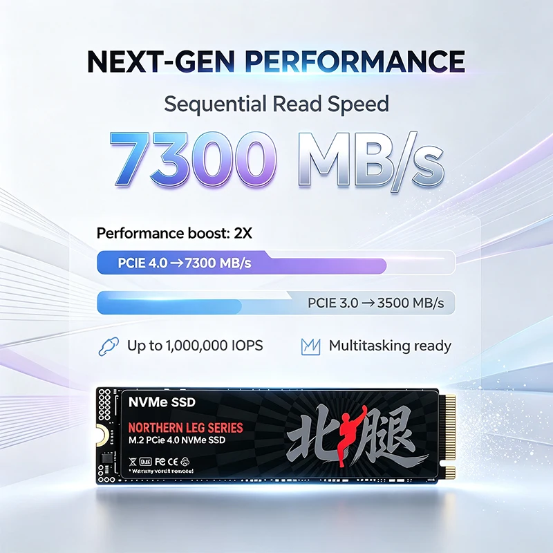 PCIe 4.0 M.2 2280 NORTHERN LEG - M.2 Nvme 4Tb Pcie 4.0 Ssd incelemesi ve fiyatı